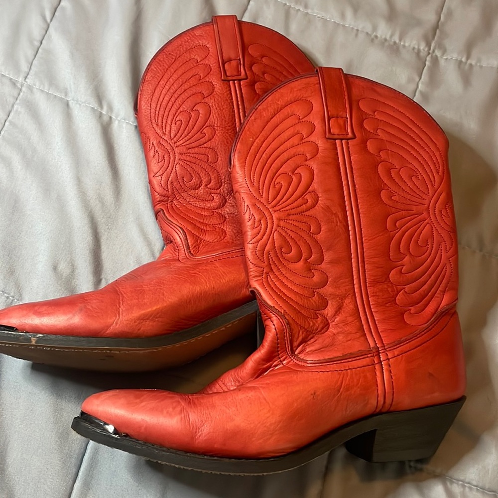 Red Cowboy Boots size 9.5